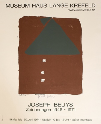 Museum Haus Lange Krefeld, Joseph Beuys, Zeichnungen 1946 – 1971