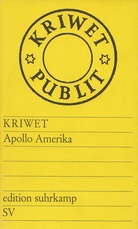 Ferdinand Kriwet. Apollo Amerika