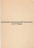 Sonderschau Bundesrepublik Deutschland Art 8'77 Basel