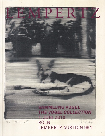 LEMPERTZ. SAMMLUNG VOGEL/ THE VOGEL COLLECTION. PART I. AUKTION 961 / und/ Venator & Hanstein. SAMMLUNG VOGEL/ THE VOGEL COLLECTION. PART II. AUKTION 115. 1 JNUI 2010 [2 Vol./ Bde.]