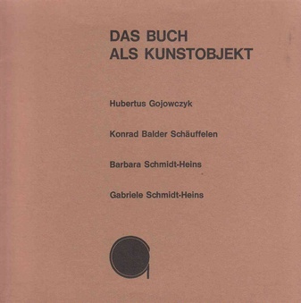 Das Buch als Kunstobjekt