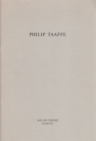 Philip Taaffe. 13.2.-22.3.1986, Galerie Ascan Crone