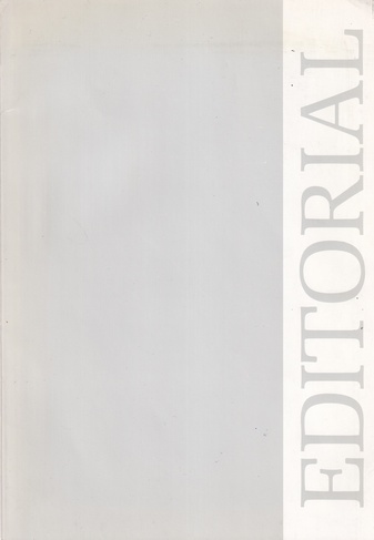 EDITORIAL [Nordstern Versicherungen, Köln 1988]