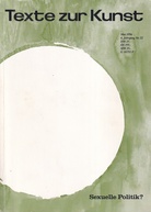 Texte zur Kunst. Mai 1996. 6. Jahrgang Nr. 22. Sexuelle Politik?