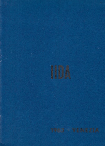 IIDA. 1963 Venezia