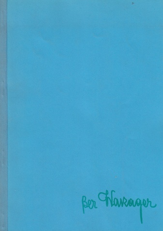 Ber Warzager. Aus der Tiefe des Lebens. Ölbilder u. Zeichnungen.