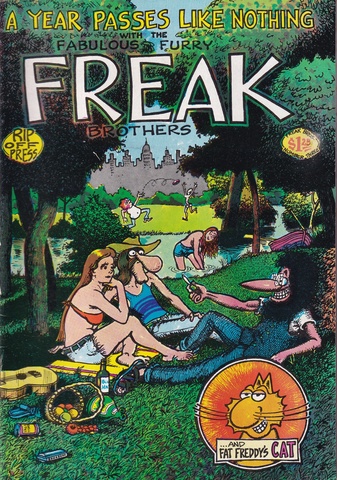 [A Year Passes Like Nothing With The] FABULOUS FURRY FREAK BROTHERS # 3