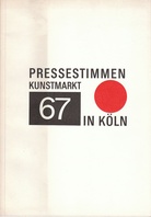 Pressestimmen Kunstmarkt 67 in Köln