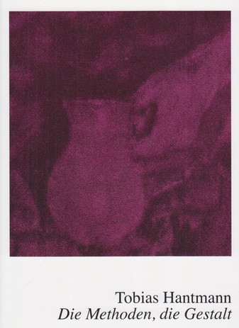 Tobias Hantmann. Die Methoden, die Gestalt