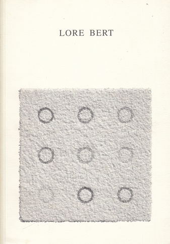 LORE BERT. September 19 - October 3, 1998, Galerie BHAK, Seoul