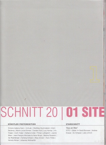 Schnitt 20 | 01 SITE