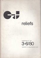 nothpforten-str. heft: 3-6/ 80 [1980]. zeitschrift für zeitgenössische kunst. reliefs