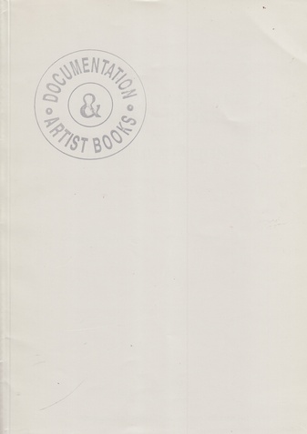 [SIMS REED]. CONTEMPORARY ART ARTIST BOOKS & DOCUMENTATION 