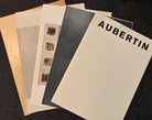 Stiftung für konkrete Kunst 1986 - 1988. 4 Mappen. 1+1 =3. Anton Stankowski und seine Freunde/ HOMOR PICTOR G.H. Gottfried Honegger zum 70. Geburtstag/  Bernard Aubertin. Werke 1960-1986
