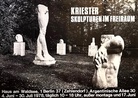 [Rainer] Kriester. Skulpturen im Freiraum Haus am Waldsee Berlin, 4. Juni - 30. Juli 1978. [Ausstellungsplakat/ exhibition poster]