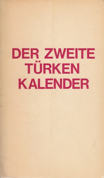 PROF. DR. HENK PRAKKE. DER ZWEITE TÜRKENKALENDER. 1942 Groningen: Hendrik Nicolaas Werkman