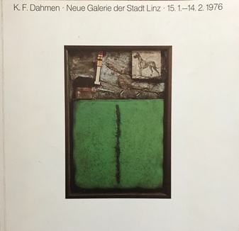 K. F. Dahmen. Ambienteobjekte, Objektkästen, Collagierte Farbstiftzeichnungen, Gouachen, Prägefarbradierungen
