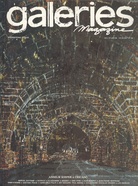 galeries magazine. International edition. No. 22, DEC 87/ JAN 88. Anselm Kiefer a chicago