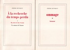 JEREMIE BENNEQUIN. ommage/ A la recherche du temps perdu, opus III