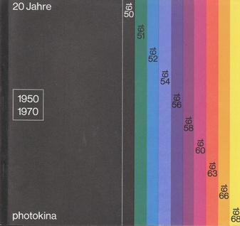 20 Jahre Photokina. 1950-1970. Die photokina-Chiffren / photokina codes / La photokina chiffrée