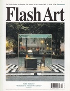 Flash Art International Vol. XXXVIII [38], No. 244, October 2005