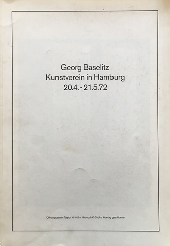 Georg Baselitz. Kunstverein in Hamburg