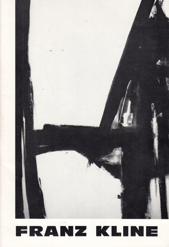 FRANZ KLINE. MUSEE D'ART MODERNE DE LA VILLE DE PARIS, JUILLET - SEPTEMBRE 1964