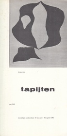 tapijten. stedelijk museum amsterdam 30 maart - 30 april 1961. cat. 263