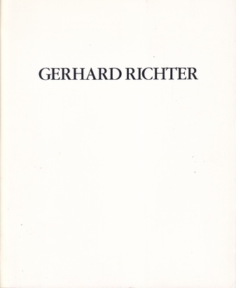 GERHARD RICHTER. MARCH 1985 [MARIAN GOODMAN/ SPERONE WESTWATER, NEW YORK]
