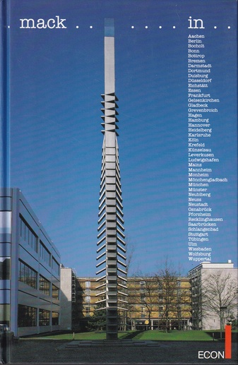 Wegweiser zu den Werken von Heinz Mack/ Guide to the works by Heinz Mack