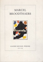 MARCEL BROODTHAERS
