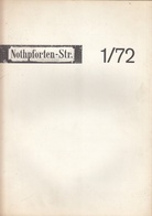 nothpforten-str. heft 1.72 [1972]. zeitschrift für zeitgenössische kunst
