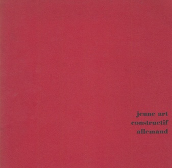 jeune art constructif allemand