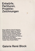 Entwürfe, Partituren, Projekte: Zeichnungen
