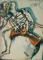WOLF VOSTELL. pinturas-dibujos-objetos 1975 - 1986, dedicado a los Reyes de Espana. WIDMUNGSEXEMPLAR