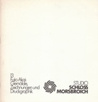 Fujio Akai: Gemälde, Zeichnungen und Druckgraphik. Studio Schloss Morsbroich, 21. 1. - 22. 2. 1976 [Widmungsexemplar]