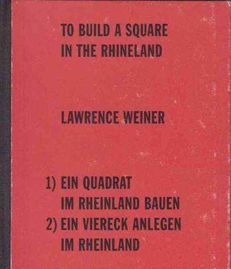 TO BUILT A SQUARE IN THE RHINELAND. EIN VIERECK ANLEGEN IM RHEINLAND. VA