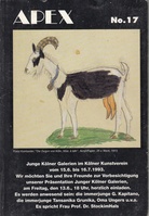 APEX No. 17/ 1993. Junge Kölner Galerien im Kölner Kunstverein vom 15.6. bis 16.7.1993