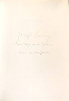 Joseph Beuys. Bleistiftzeichnungen aus den jahren 1946-1964 [von Hans und Franz van der Grinten sowie von Joseph Beuys hs. signiertes Exemplar/ three times signed copy]