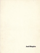 Joel Shapiro. Sculpture and Drawins 1981-85