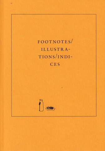 FOOTNOTES/ ILLUSTRATIONS/ INDICES. Text: Sarah Kürten, Illustration: Rachid Maazouz