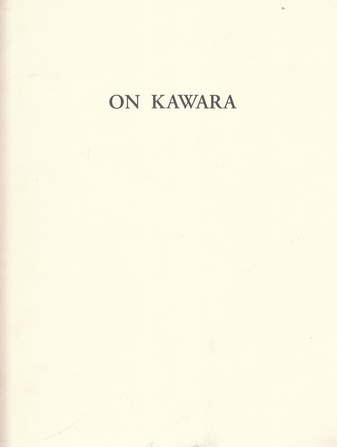 ON KAWARA. Date Painting. Akira Ikeda Gallery