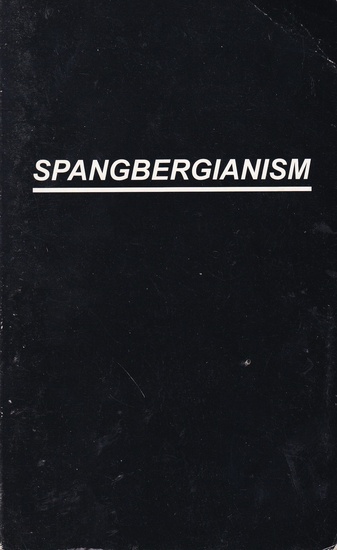 Marten Spangberg. SPANGBERGIANISM