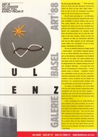Galerie Paul Maenz. Art Basel '88