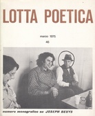 Lotta Poetica. marzo 1975/ [N.] 46. numero monografico su Joseph Beuys.