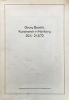 Georg Baselitz. Kunstverein in Hamburg