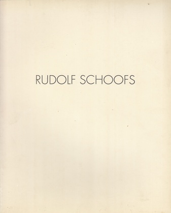 RUDOLF SCHOOFS. WALKER HILL ART CENTER, 1996. 4. 3-4. 30 [3.4.-30.4.1996]