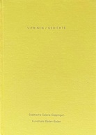 CAMILL LEBERER. VITRINEN/ GEDICHTE [Widmungsexemplar]