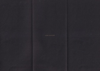 JAMES LEE BYARS. Galerie Michael Werner, 17.3. - 16.4.1981 [Multiple, invitation/ Einladung]
