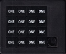Dan Graham. 'ONE', 1967 -1991 [Multiple] 